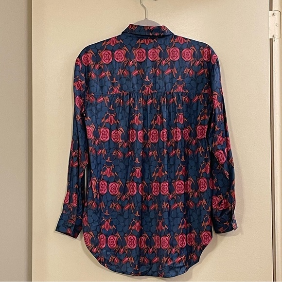ANTHROPOLOGIE Relaxed Buttondown Blouse - Picture 3 of 6